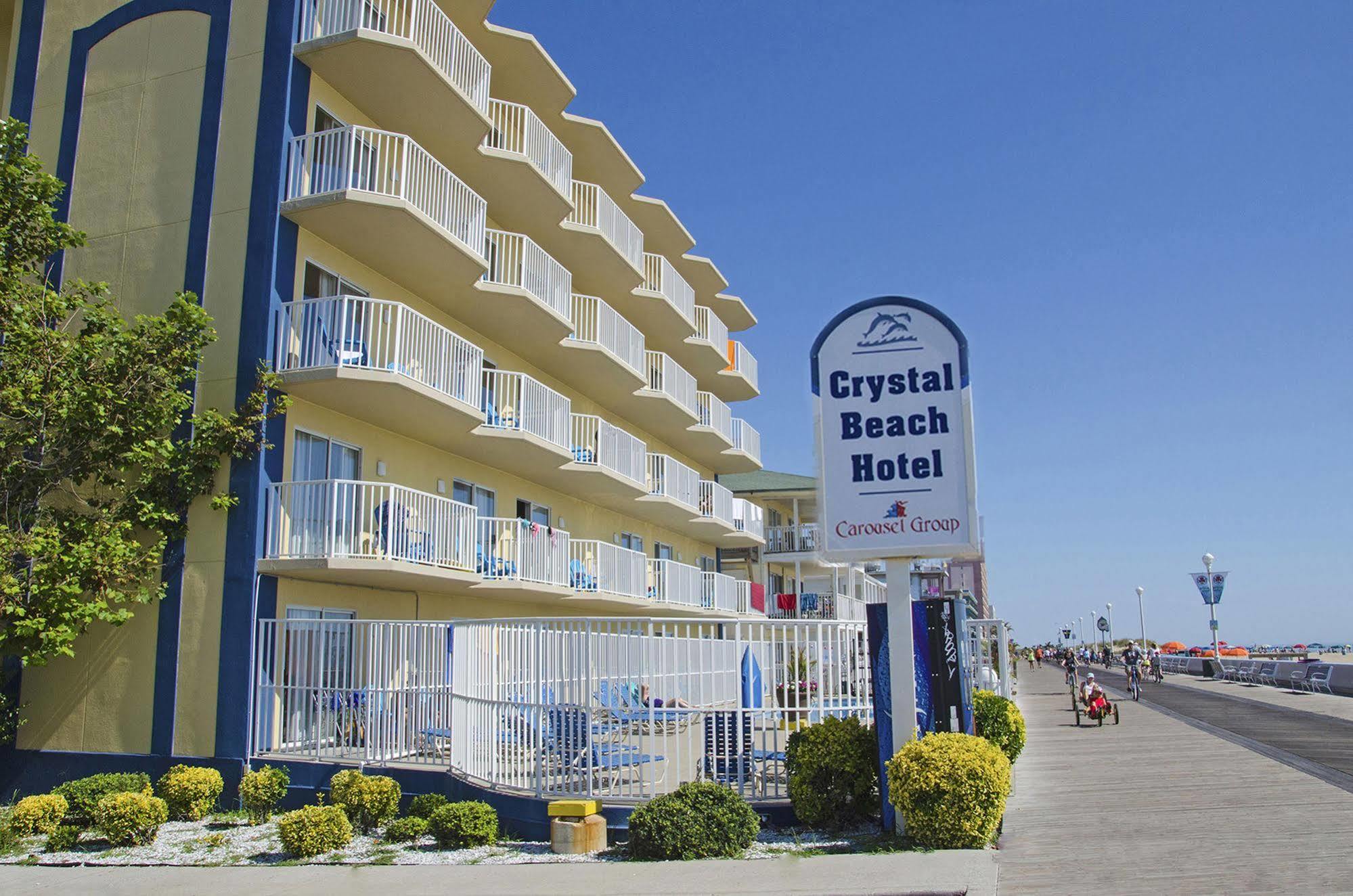 Crystal Beach Hotel Ocean City Exterior foto